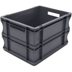 Boîte de transport viso 40x30x22 cm gris