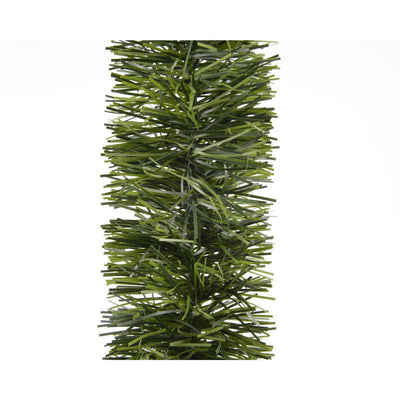 Decoris guirlande de sapin de Noël lametta vert Ø7x270cm