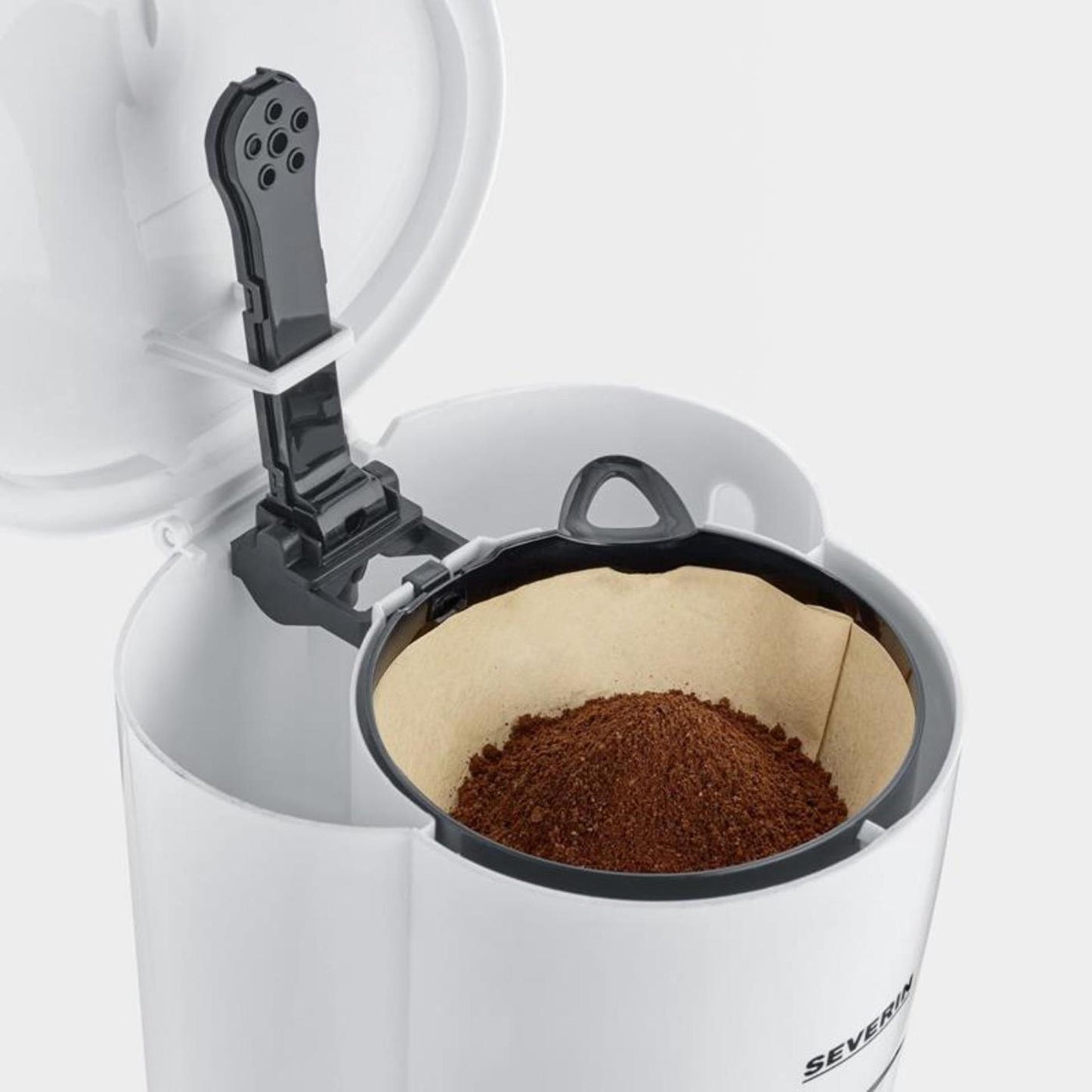 Cafetière Severin 10 tasses blanche