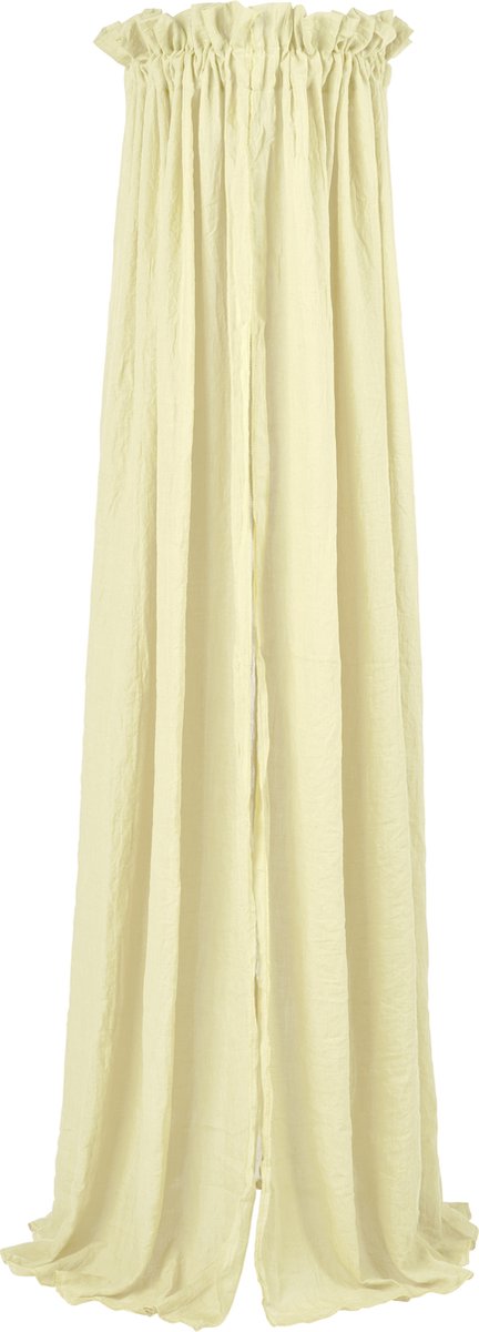 Voile uni bébé Meyco - jaune tendre
