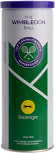 Balles de tennis unisexes Slazenger S TB Wimbledon 3 boîtes - Jaune