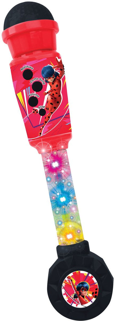 Microphone lumineux tendance miraculeux Lexibook avec haut-parleur (aux-in), mélodies et effets sonores