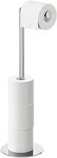 Porte-rouleau de papier toilette Sealskin industriel 2 en 1 - porte-rouleau de rechange - porte-rouleau de papier toilette - chrome