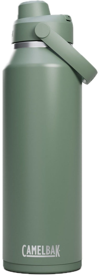 Gourde Camelbak thrive chug - 1,2 l - acier inoxydable - avec bouchon à vis - bouteille d'eau isolante - vert