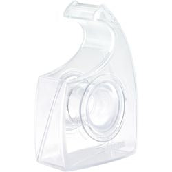 Dévidoir de ruban adhésif tesa easy cut® en plastique transparent