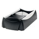Plateau pour fiches VIP Delta Han noir argent avec pochette pour cartes de visite