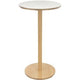 Table haute paperflow boisé