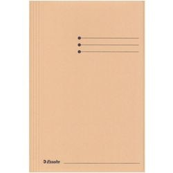 Esselte dossiers 3 rabats folio 240x318mm beige