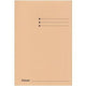 Esselte dossiers 3 rabats folio 240x318mm beige
