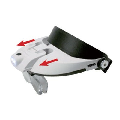 Konus loupe principale vuemax-2 avec lumière LED