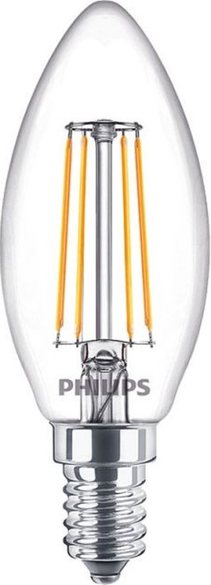 Philips LED Lampe Candle E14 470 LM Dimmable