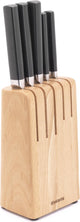 Set de couteaux profilés Brabantia - avec bloc à couteaux - bois
