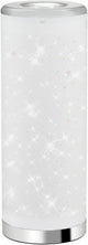 Briloner - yota - lampe de table LED - 5 w - 400 lm - ip20 - chrome - plastique - incl. 1x gu10 - ø 13,1 cm