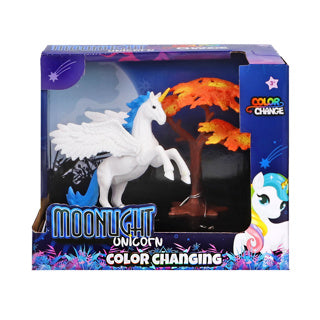 Moonlight Beauties Changement de couleur Unicorn avec Boom Assorti