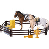 Jeu de chevaux avec accessoires