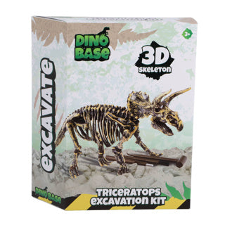 Dinobase Dinobase 3D Triceratops Squelette