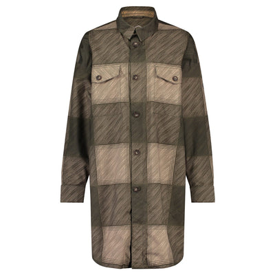 Puch chemise de pluie surdimensionnée imperméable d'hiver urbain extérieur dames vert armée