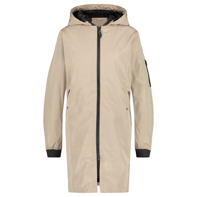 Puch imperméable bomber long urbain extérieur dames ciment