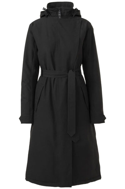 Puch trench-coat hiver imperméable urbain extérieur dames noir