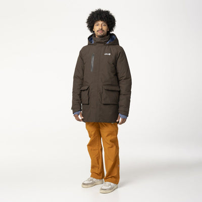 Puch Defender hiver imperméable urbain extérieur homme café moulu