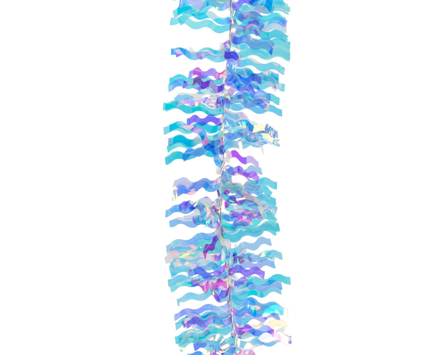 Guirlande Decoris lametta irisée 270cm