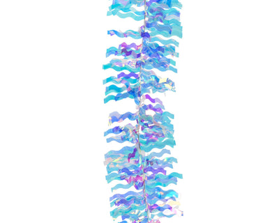 Guirlande Decoris lametta irisée 270cm