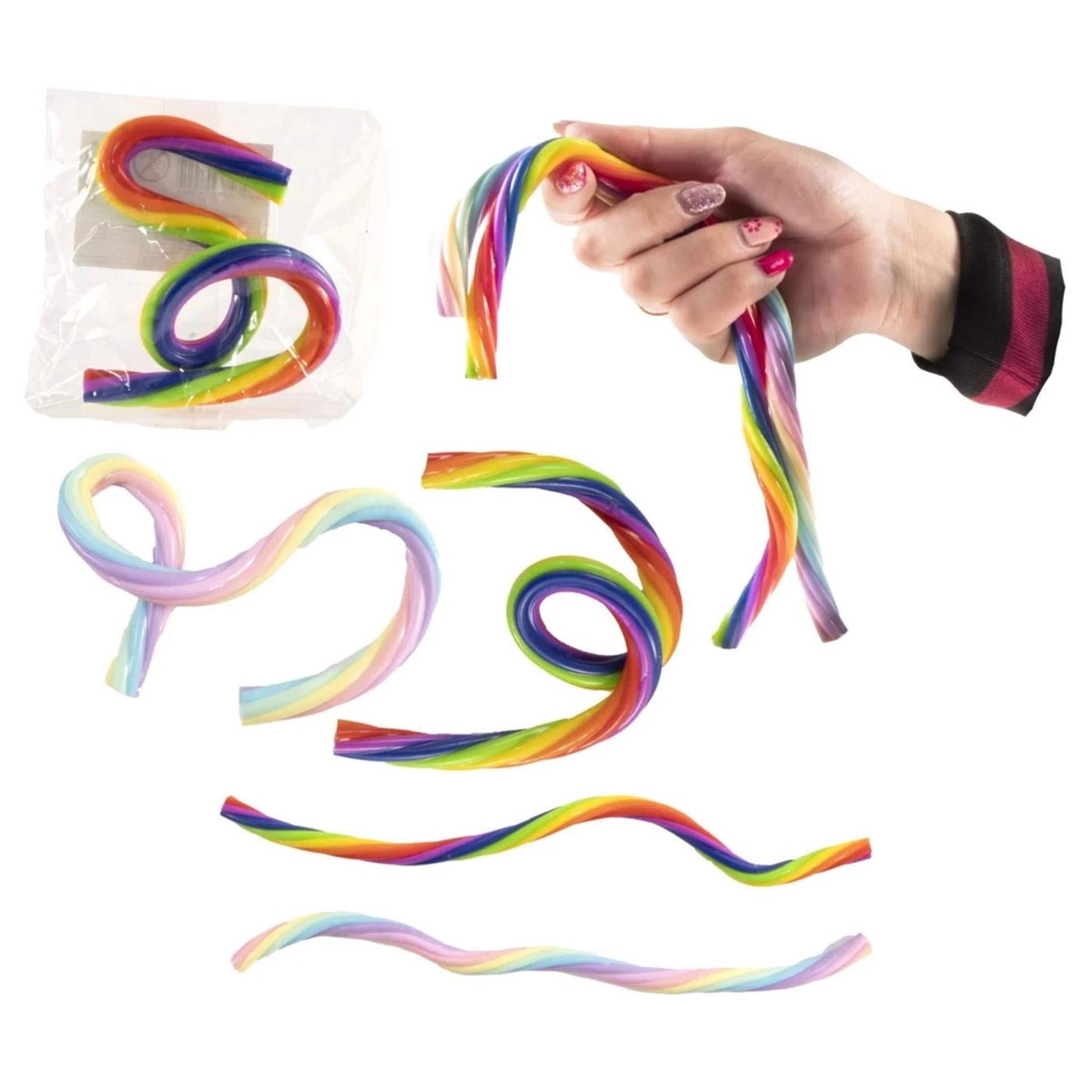 Nouilles de singe arc-en-ciel 30cm