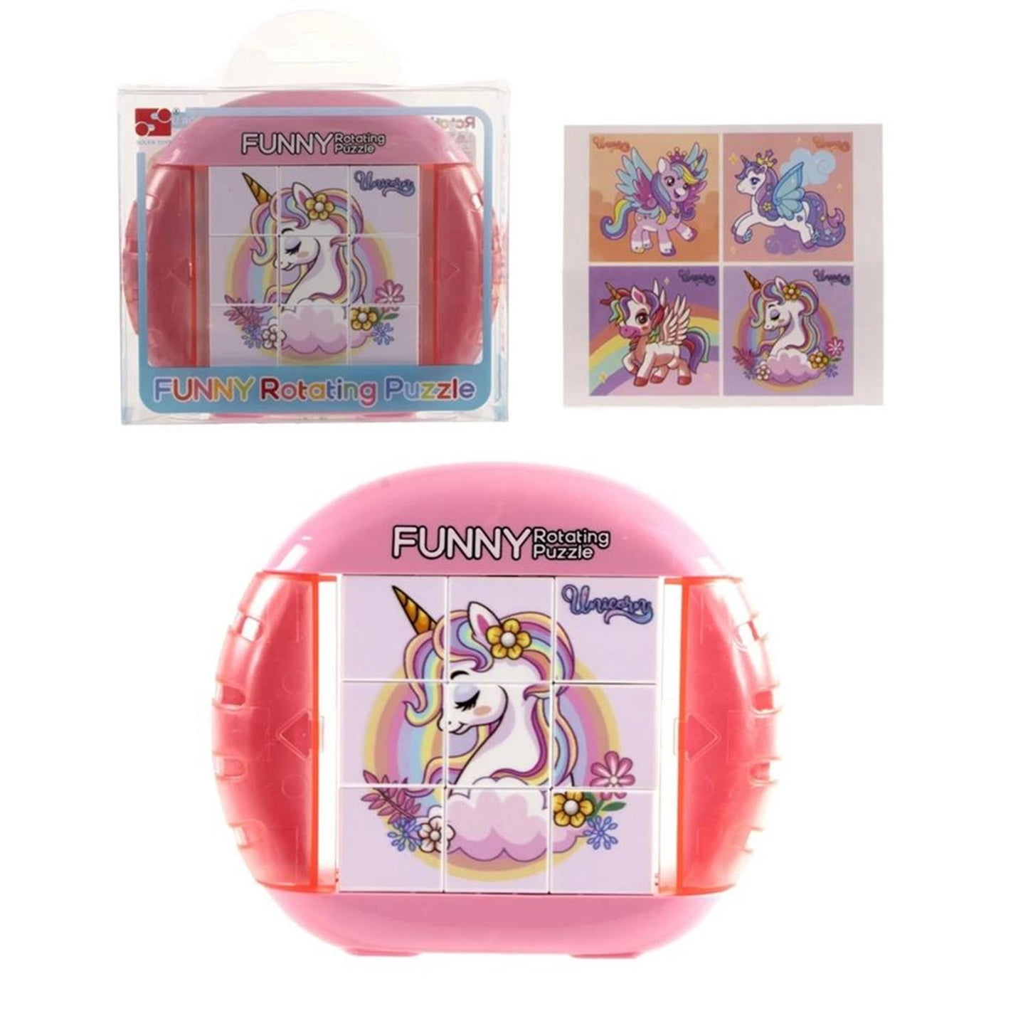 Puzzle licorne rotatif 12cm