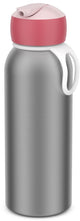 Mepal Gourde isotherme flip-up campus - 350 ml - 12 heures froides 4 heures chaudes - gourde avec paille pour enfants - rose froid