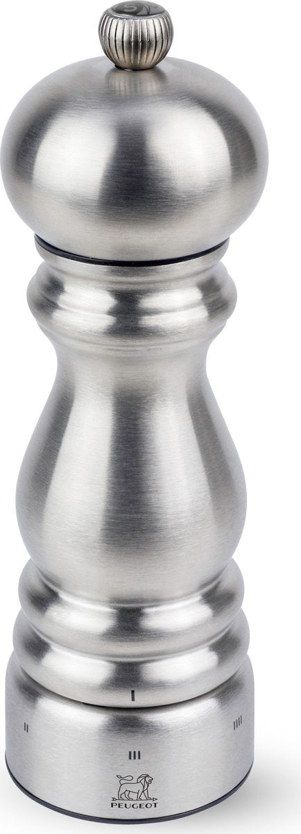 Moulin à sel Peugeot Paris 18 cm - inox - u'select - broyeur zirlion