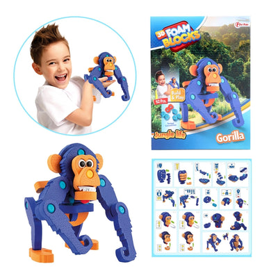 TOI-TOYS TOI-TOYS Craft Puzzle AAP Junior 25,8 cm bleu 59 pièces