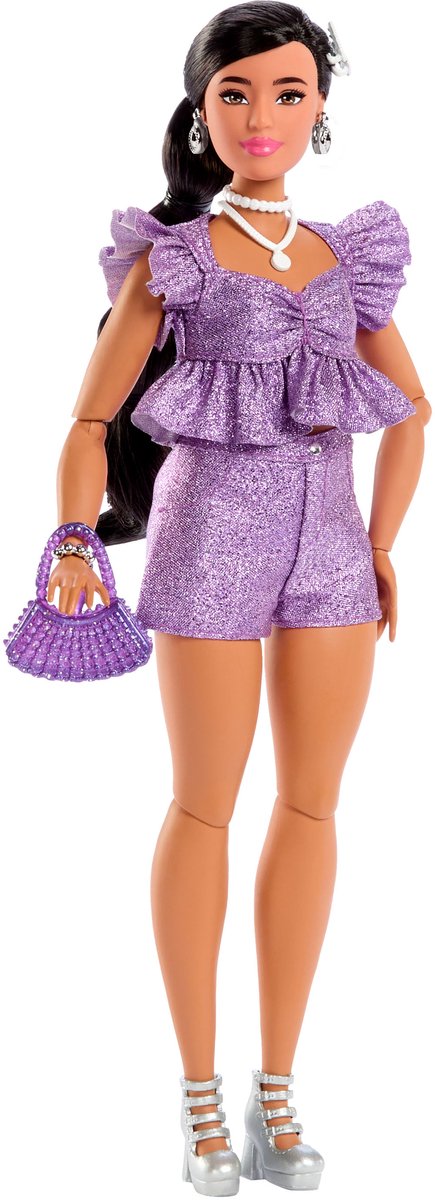 Barbie Fashion Deluxe Style Purple Shorts