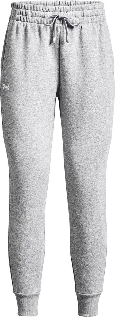Under Armour UA Rival Fleece Jogger Pantalon de sport femme - gris - blanc