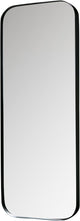 Miroir doutzen Woood - métal - noir - 110x40x5