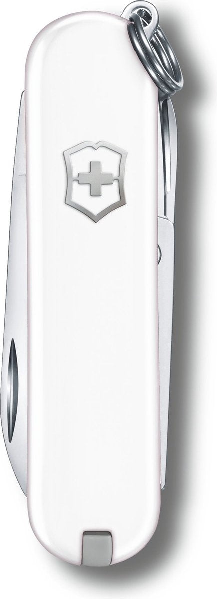 Couteau de poche Victorinox classic SD - chute de neige - 7 fonctions - acier inoxydable