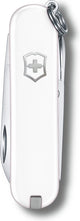 Couteau de poche Victorinox classic SD - chute de neige - 7 fonctions - acier inoxydable