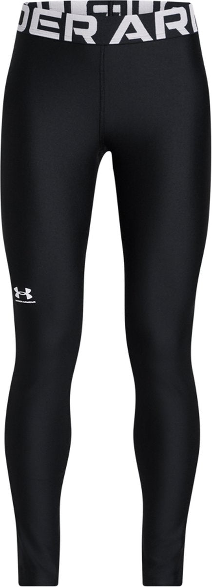 Under armour hg leggings legging de sport unisexe - noir - blanc