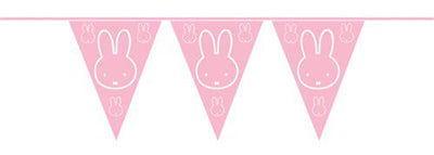 Ligne de drapeau Miffy Pink, 10mtr.