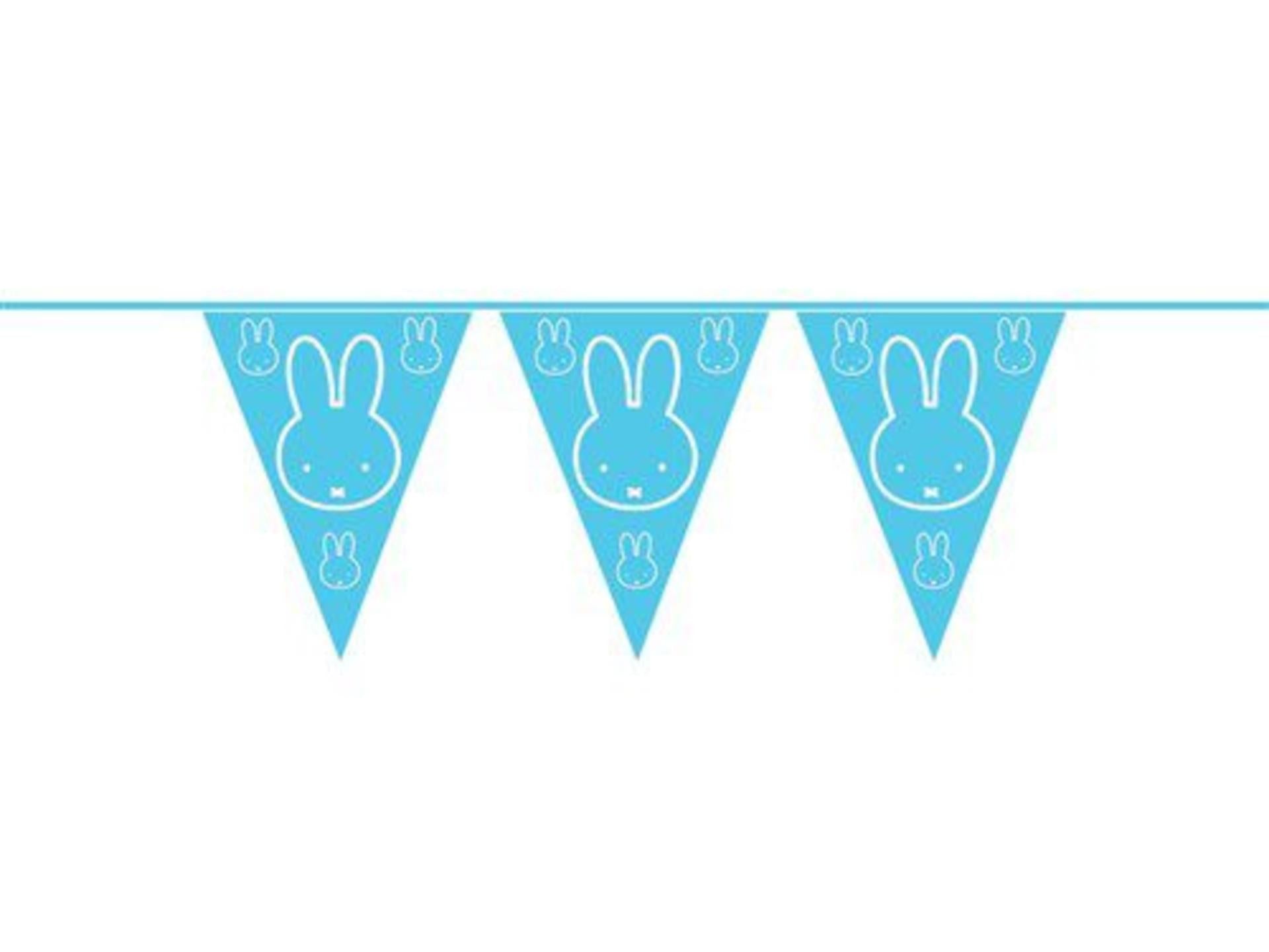 Ligne de drapeau Miffy Blue, 10mtr.