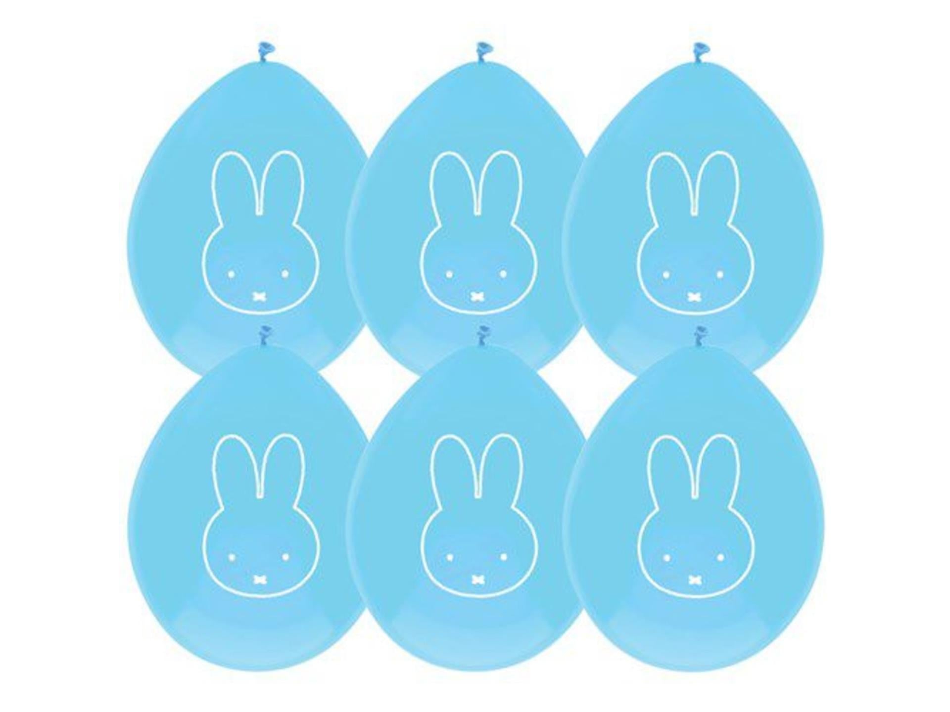 Ballons Miffy Blue, 6e.