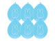 Ballons Miffy Blue, 6e.