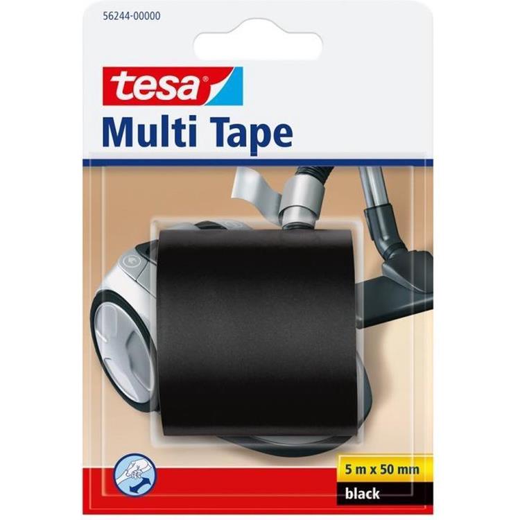 Tesa 1025278 - multi-ruban noir 5mx50mm | 4 pièces