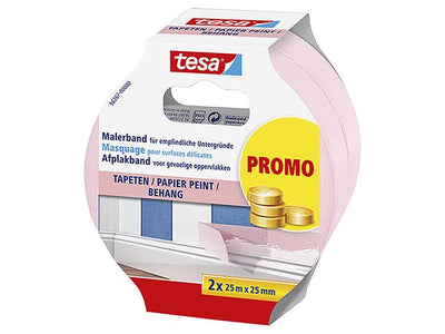 Tesa 1054817 - masque double pack p. fond d'écran 2 x 25:25 | 3 pièces