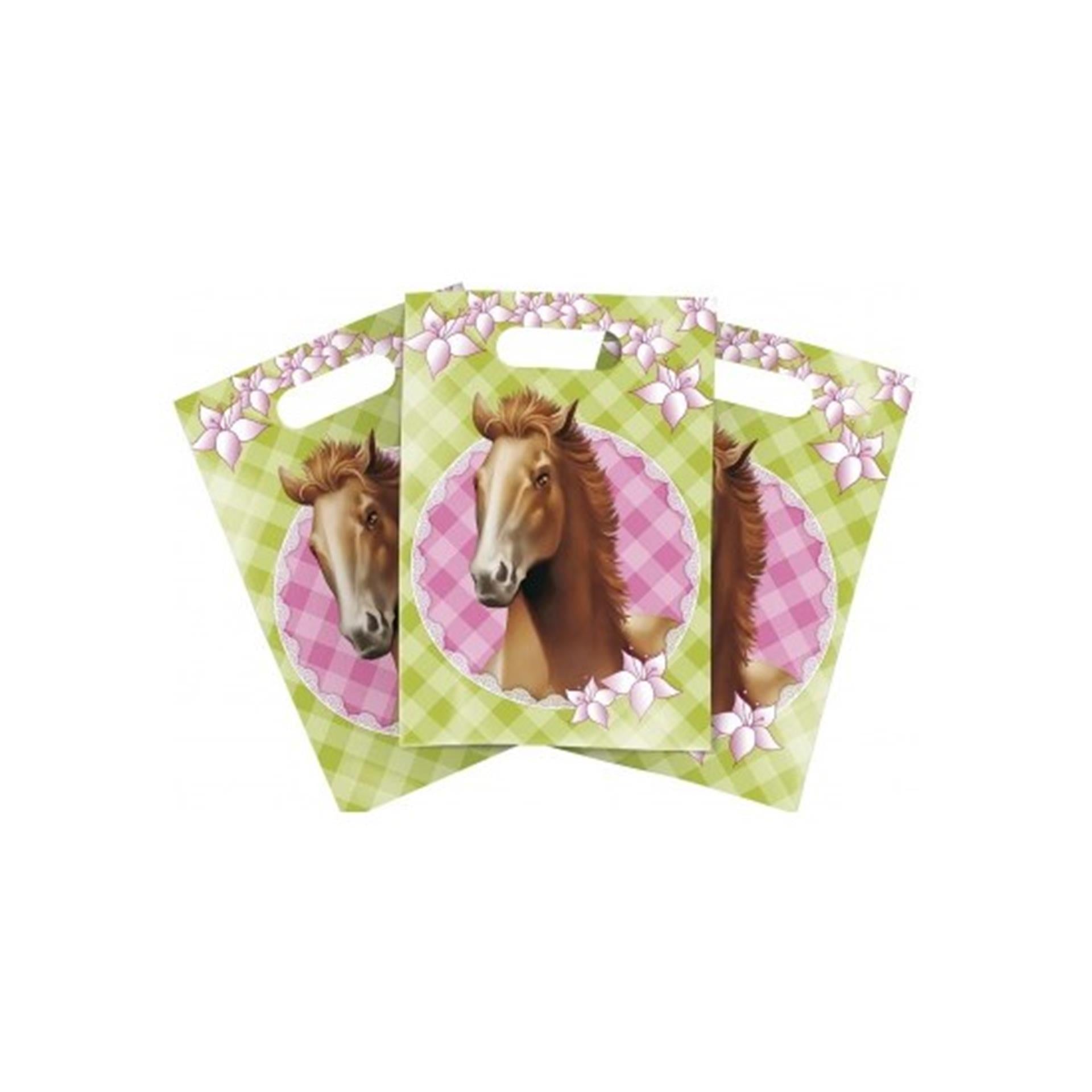 Haza sacs de fête 6pcs chevaux pk 5