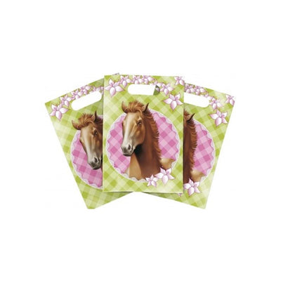 Haza sacs de fête 6pcs chevaux pk 5