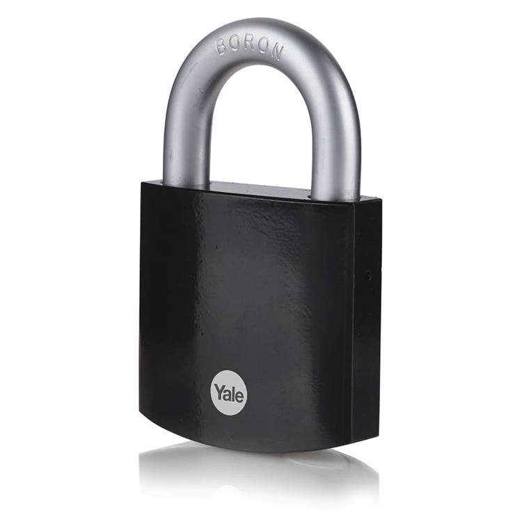 Yale 1065093 - cadenas 63mm trempé noir max | 2 pièces