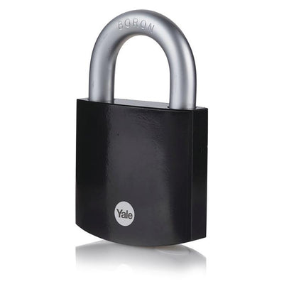 Yale 1065093 - cadenas 63mm trempé noir max | 2 pièces