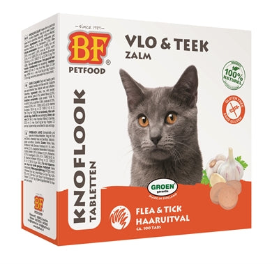Sucons de chat biofood au saumon aux puces