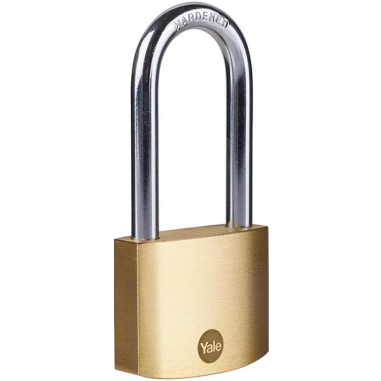 Yale 1065088 - cadenas à anse longue 50mm std | 3 pièces