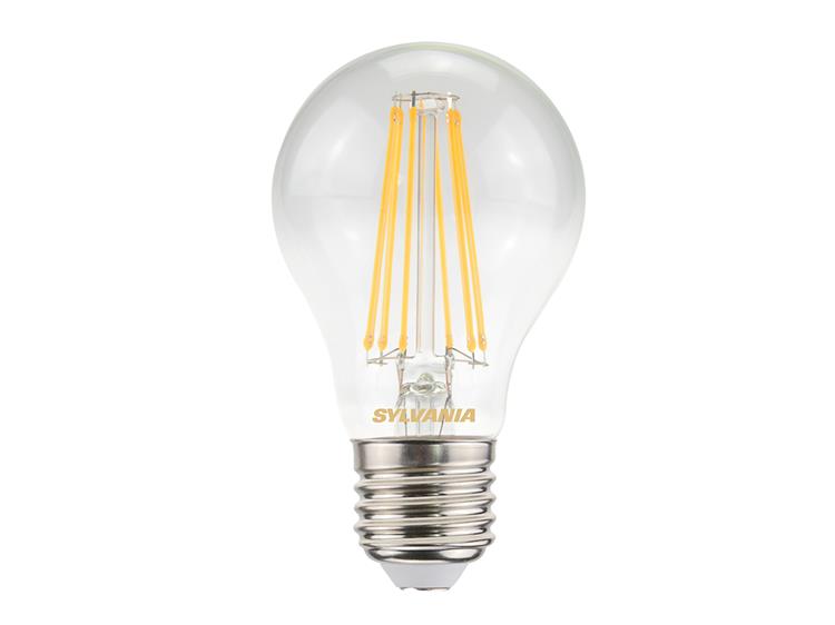 Sylvania 1052305 - toledo rt a60 cl 806lm 4000k e27 bl | 6 pièces